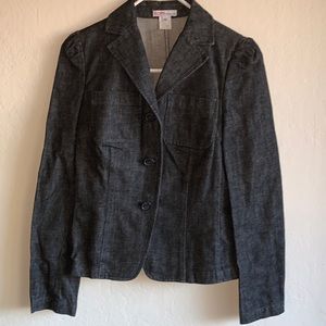 Michael Kors Black Jean Jacket